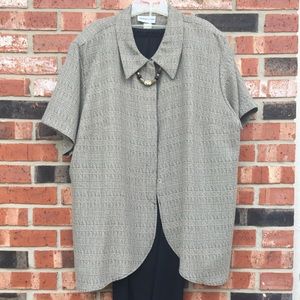 Vintage Michael Blake Pantsuit. Size 24W.